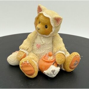 Cherished Teddies Tabitha Youre The Cats Meow Cat Costume Figurine 176257 1996